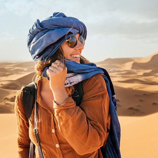 Erin Sullivan '12 in Morocco