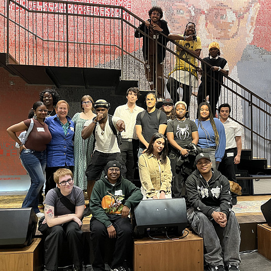 Arts Management class Managing Artists visit Warner Music in Manhattan.